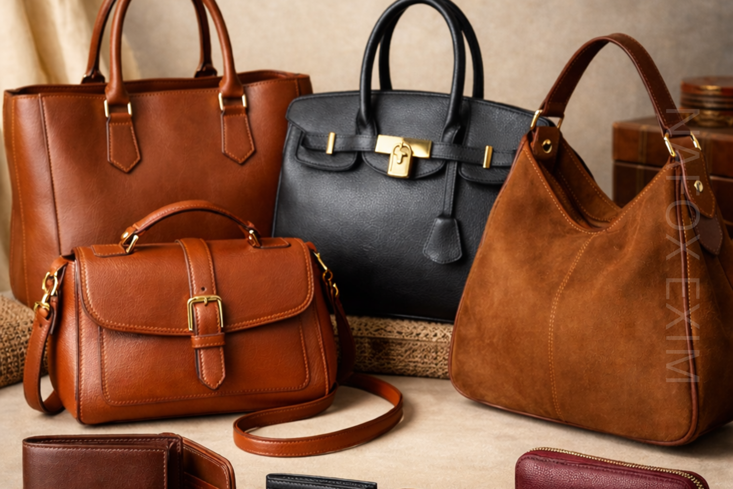 Leather Handbags & Wallets